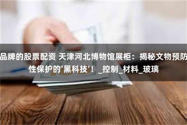 品牌的股票配资 天津河北博物馆展柜：揭秘文物预防性保护的‘黑科技’！_控制_材料_玻璃